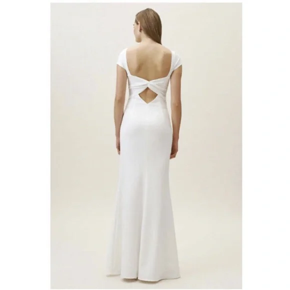 Dresses | Katie May Madison Bow Back Dress Bridal Wedding | Poshmark